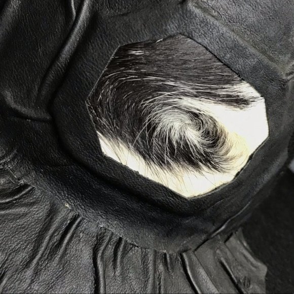 Western 1990 Vintage Designer Custom Made Bee Hat Co. 100% Wool Black Cowboy hat - Picture 7 of 9